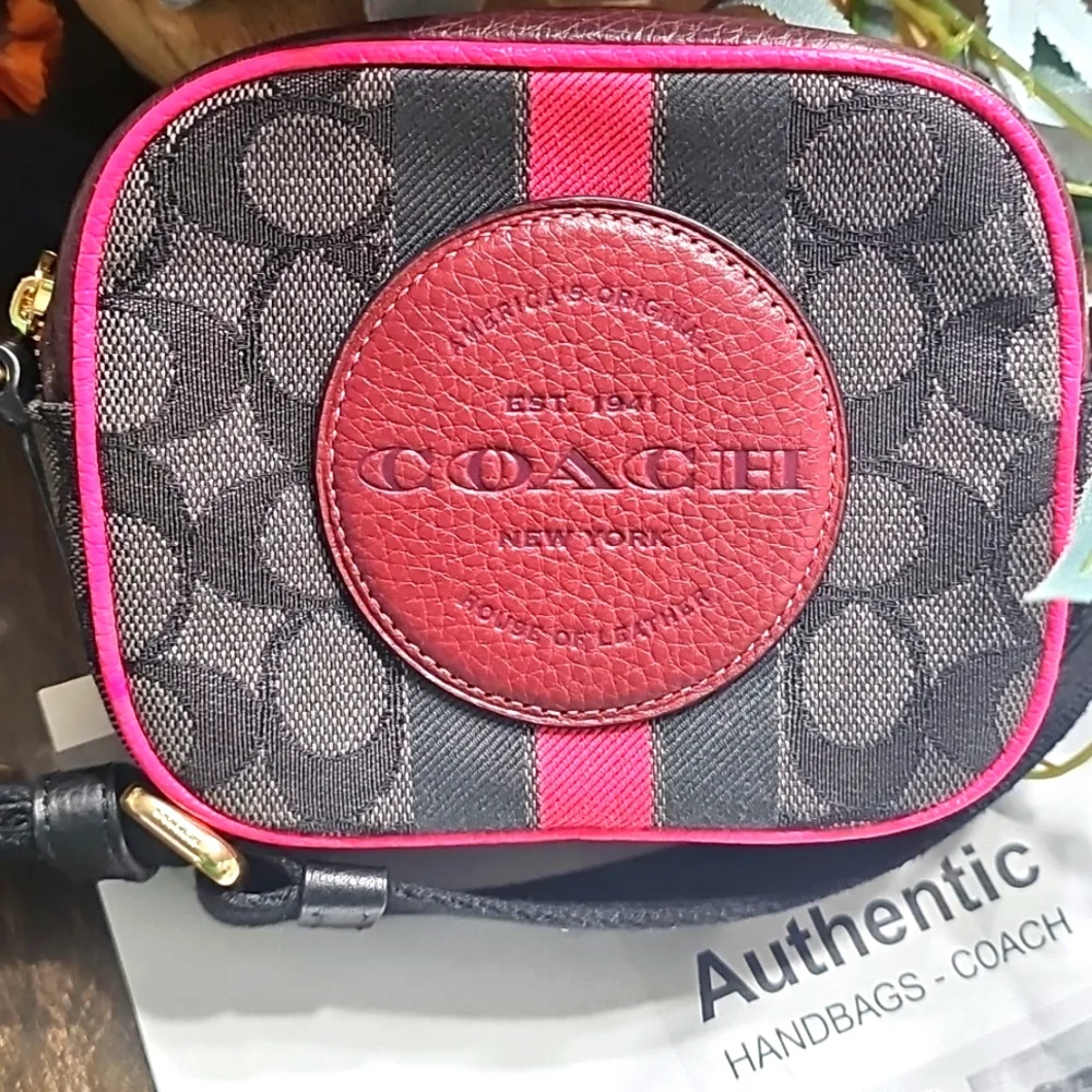 Coach Black and CAMERA Crossbody Bag
